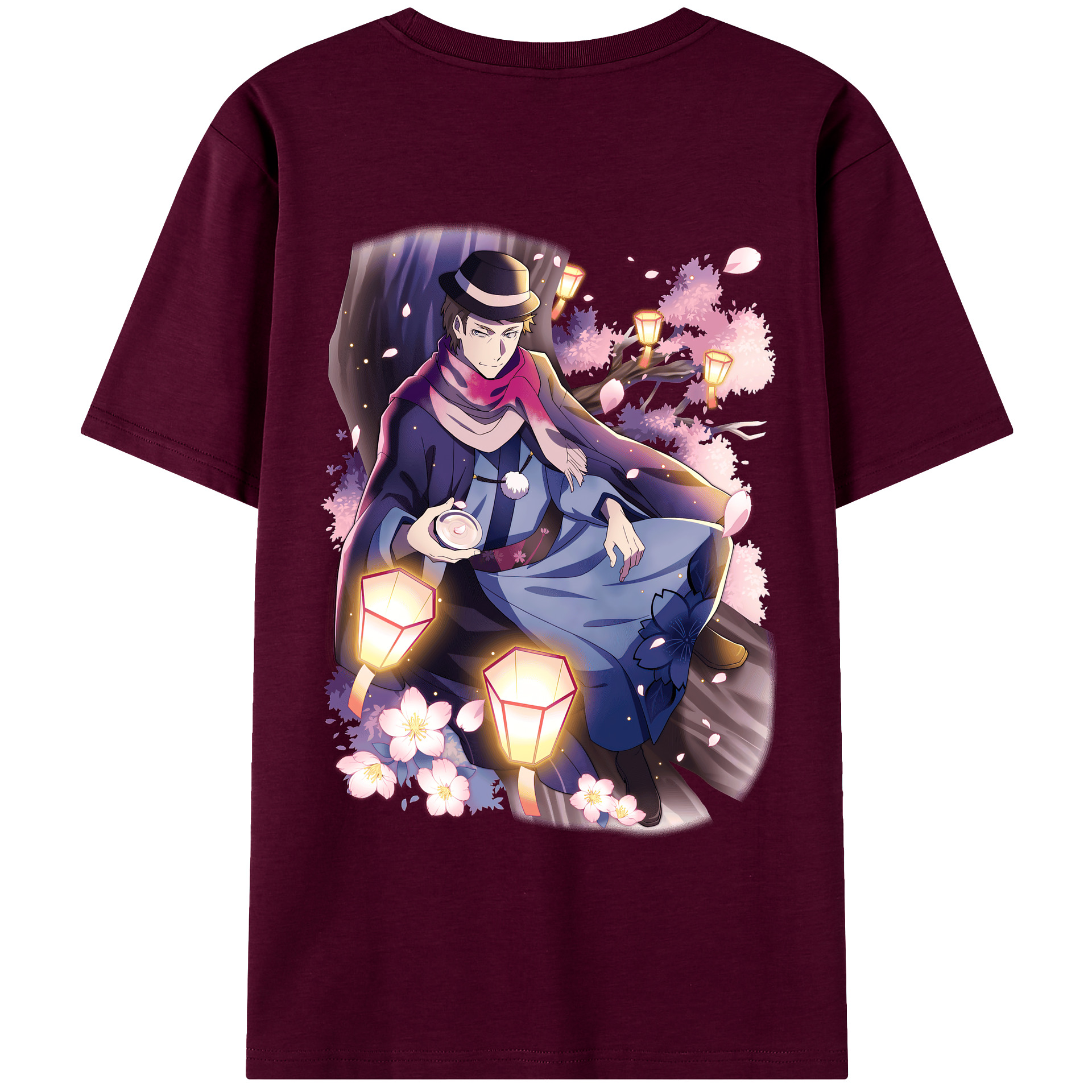 （画像用） 文豪ストレイドッグス Bungo Stray Dogs レディース半袖Tシャツ(バックプリント)